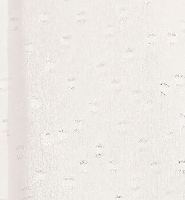 Ballsey「フォイルカットジャカード ボウタイブラウス」|シャツ・ブラウス|