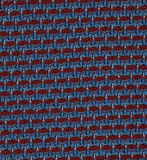 MACPHEE「コットンナイロンラメボーダー クルーネックプルオーバー」|ニット・セーター|