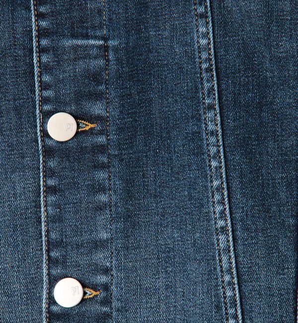 TOMORROWLAND MENS「【別注】PT TORINO ストレッチデニム トラッカージャケット」|ブルゾン・スタジャン|