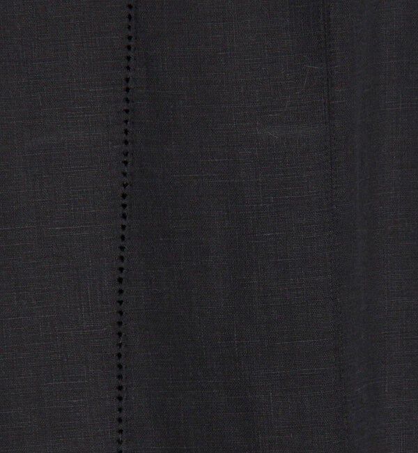 GALERIE VIE「リブコンビフレンチリネン Aラインマキシスカート」|フレア|