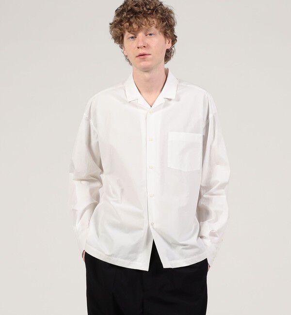 Edition「オーガニックタイプライター レギュラーシャツ」|シャツ・ブラウス|