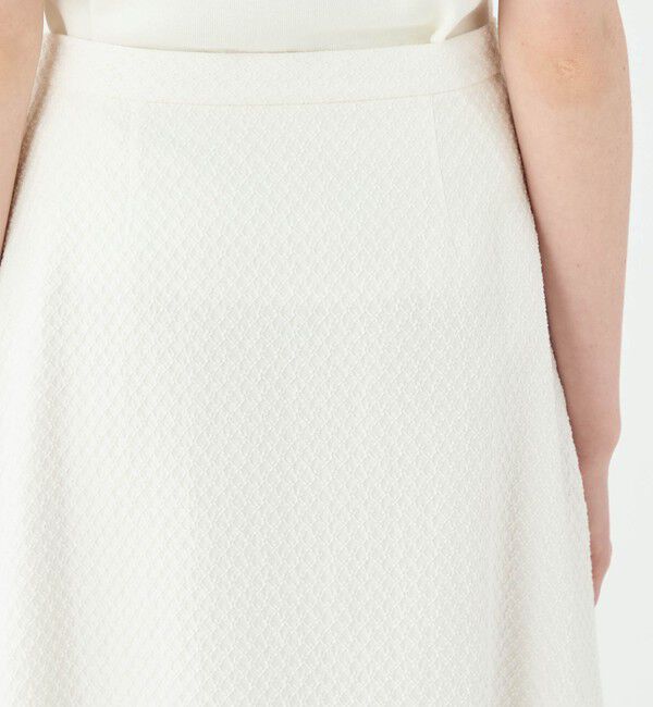 Ballsey「タイニーフラワージャカード フレアスカート」|フレア|