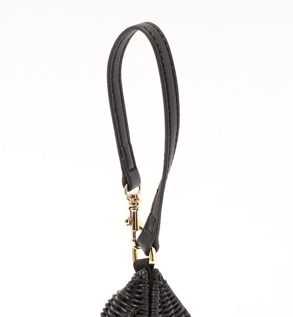 SOULEIADO「SOULEIADO ラタン トライアングルバッグ」|かごバッグ|