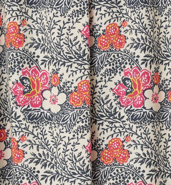 SOULEIADO「レーヨンプリント ティアードフリルスカート」|フレア|