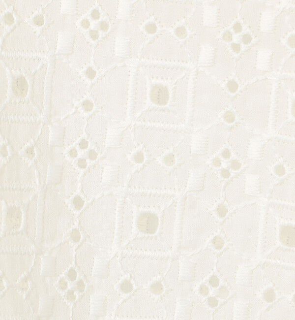 Ballsey「ボイルスクエアエンブロイダリー パッチポケットブラウス」|シャツ・ブラウス|