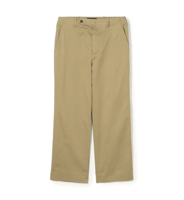 CABaN「コットンツイル ファティーグパンツ」|チノ|45 キャメル