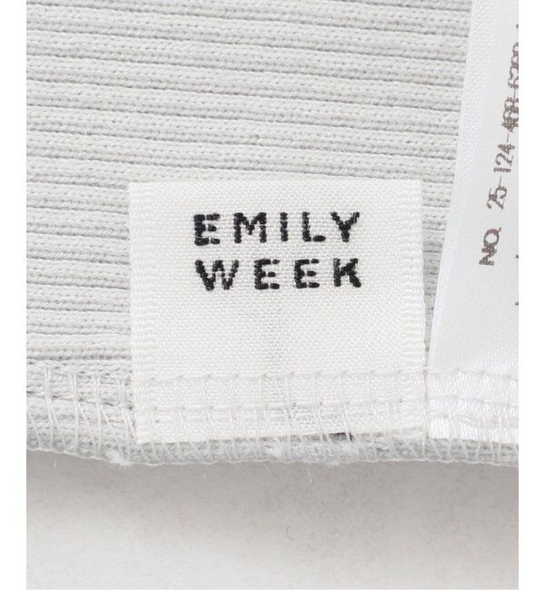 EMILYWEEK「【ROOM】カップ付きリブテレコタンクトップ」|インナー|
