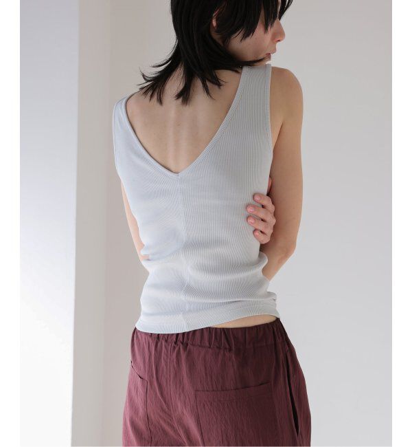 EMILYWEEK「【ROOM】カップ付きリブテレコタンクトップ」|インナー|