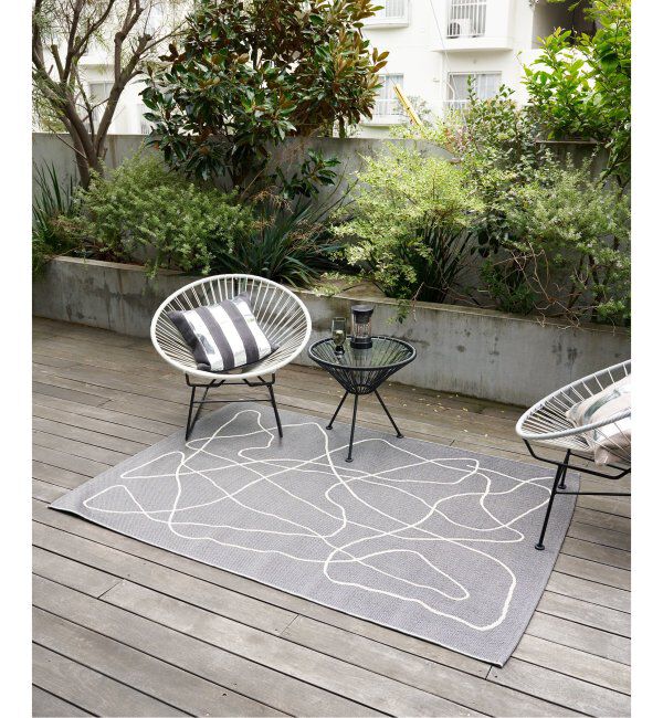 journal standard Furniture「FERNERO EXTERIOR RUG M　エクステリアラグ」|その他|グレー