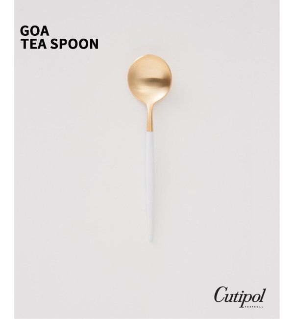 journal standard Furniture「【Cutipol/クチポール】GOA ティースプーン ホワイト&times;ゴールド」|食器・キッチングッズ|