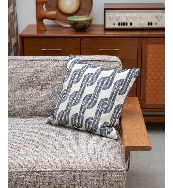 ACME「【United Wallpaper】GILROY CUSHION　クッションカバー 45cm」|クッション・クッションカバー|ネイビー