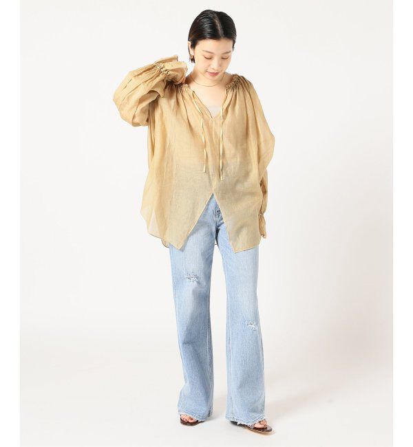 Plage「【enrica/エンリカ】 別注 VOLEME スリーブブラウス」|シャツ・ブラウス|