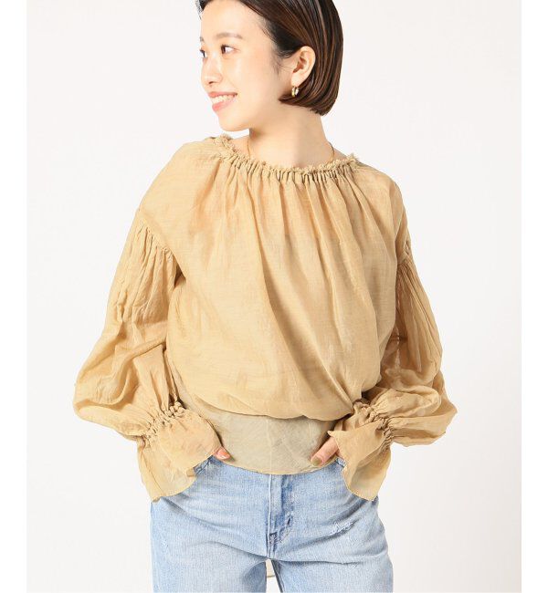 Plage「【enrica/エンリカ】 別注 VOLEME スリーブブラウス」|シャツ・ブラウス|