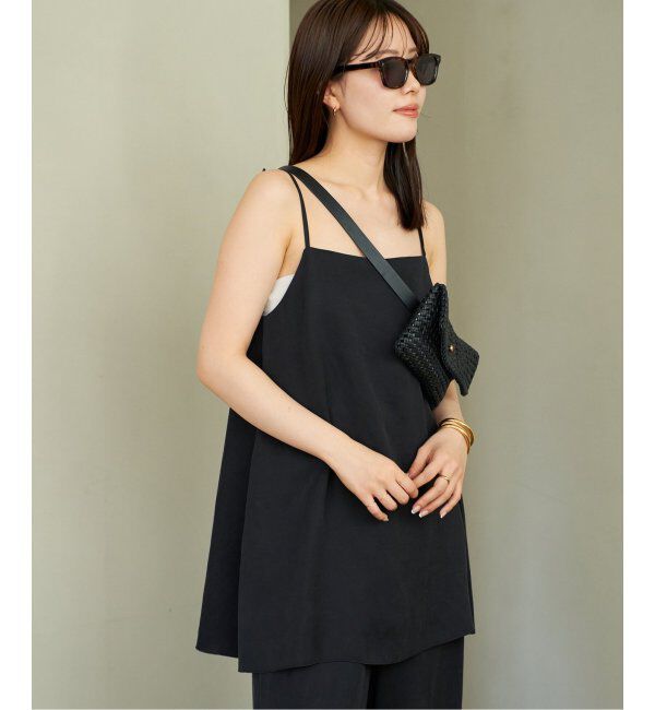 Plage「《追加》fibril linen 混 キャミソール」|キャミソール|