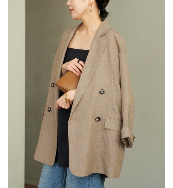 Plage「《追加》fibril linen 混 キャミソール」|キャミソール|