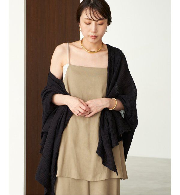 Plage「《追加》fibril linen 混 キャミソール」|キャミソール|