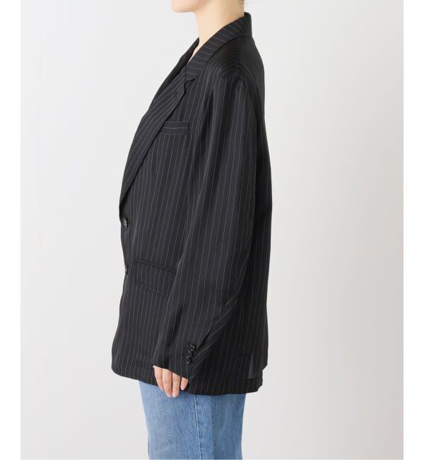 Plage「JANE SMITH / ジェーンスミス WASHED CUPRO OVERSIZED 2B ジャケット」|テーラードジャケット|