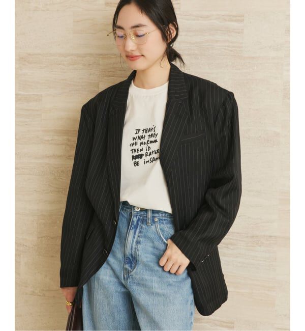 Plage「JANE SMITH / ジェーンスミス JAI TANJU BE INSANE LS Tシャツ」|Tシャツ・カットソー|