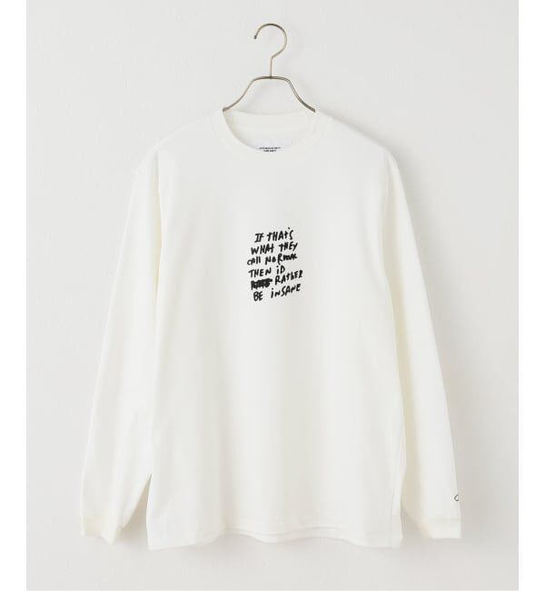 Plage「JANE SMITH / ジェーンスミス JAI TANJU BE INSANE LS Tシャツ」|Tシャツ・カットソー|