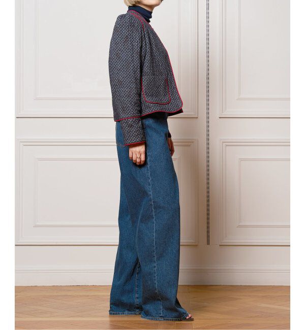 IENA LA BOUCLE「《追加》IENA LA BOUCLE ハイエストウエストデニムパンツ2」|デニム|