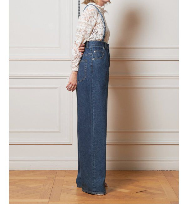 IENA LA BOUCLE「《追加》IENA LA BOUCLE ハイエストウエストデニムパンツ2」|デニム|