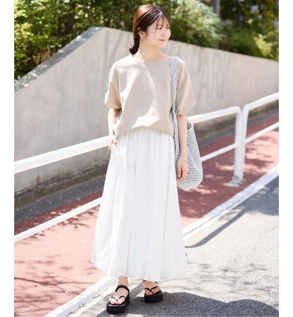 SLOBE IENA「バルーンイージースカート」|スカート|