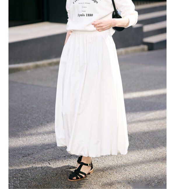 SLOBE IENA「バルーンイージースカート」|スカート|