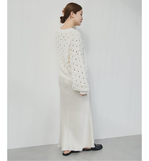 IENA「《追加10》ダブルサテンスカート」|スカート|