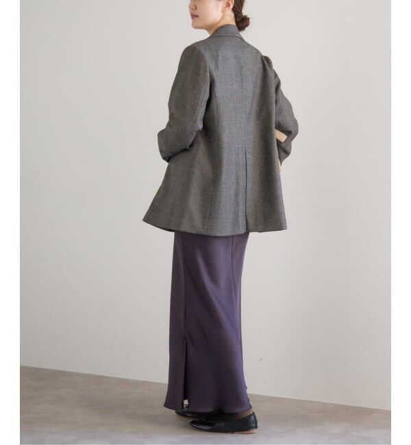 IENA「《追加10》ダブルサテンスカート」|スカート|