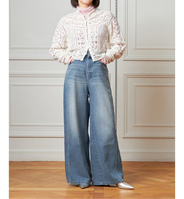 IENA LA BOUCLE「《追加》IENA LA BOUCLE バテンレースブラウス」|シャツ・ブラウス|