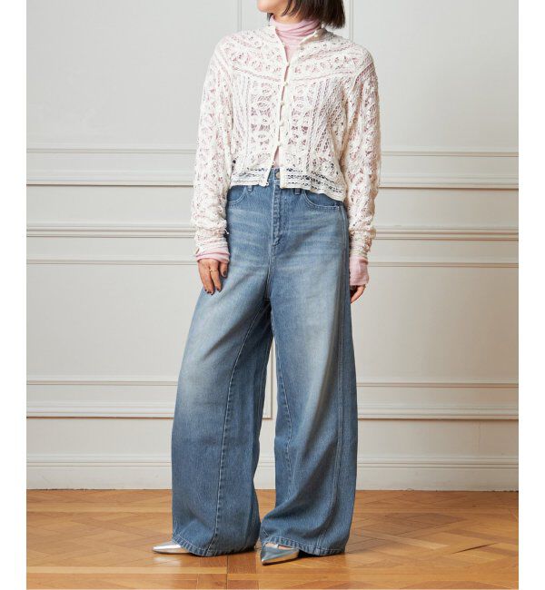 IENA LA BOUCLE「《追加》IENA LA BOUCLE バテンレースブラウス」|シャツ・ブラウス|