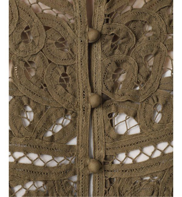 IENA LA BOUCLE「《追加》IENA LA BOUCLE バテンレースブラウス」|シャツ・ブラウス|