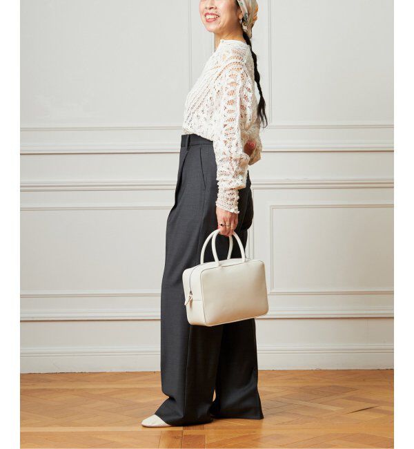 IENA LA BOUCLE「《追加》IENA LA BOUCLE バテンレースブラウス」|シャツ・ブラウス|