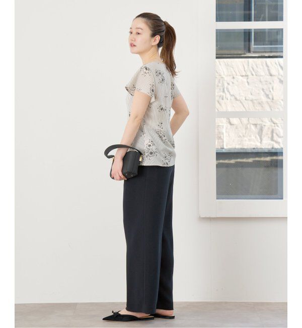IENA「ダブルサテンイージーパンツ」|その他|