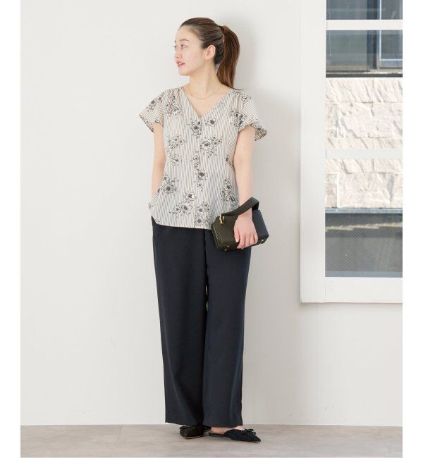 IENA「ダブルサテンイージーパンツ」|その他|