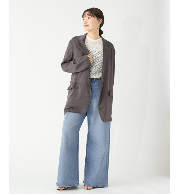 IENA「YANUK/ヤヌーク KATE ルーズバギーデニム 57152081」|デニム|