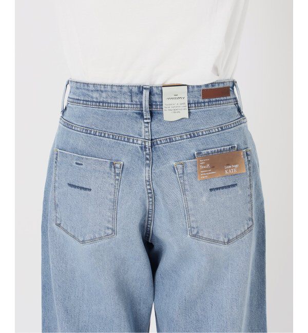 IENA「YANUK/ヤヌーク KATE ルーズバギーデニム 57152081」|デニム|