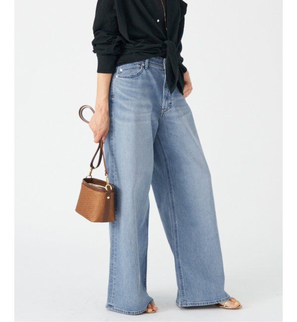 IENA「YANUK/ヤヌーク KATE ルーズバギーデニム 57152081」|デニム|