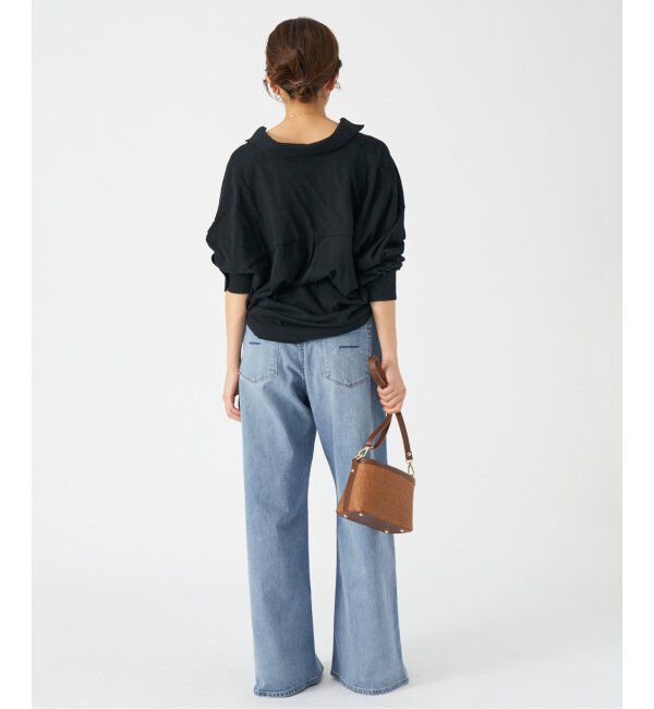 IENA「YANUK/ヤヌーク KATE ルーズバギーデニム 57152081」|デニム|