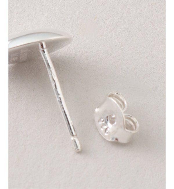 VERMEIL par iena「LIE STUDIO リエ スタジオ The Luna ピアス シルバー」|ピアス|