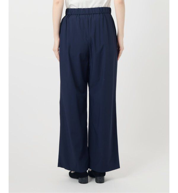 SLOBE IENA「《防しわ性/撥水/接触冷感/2枚セット》ナイロンブラウス&times;パンツセット」|シャツ・ブラウス|