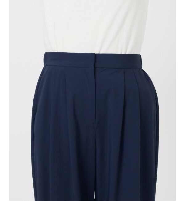 SLOBE IENA「《防しわ性/撥水/接触冷感/2枚セット》ナイロンブラウス&times;パンツセット」|シャツ・ブラウス|