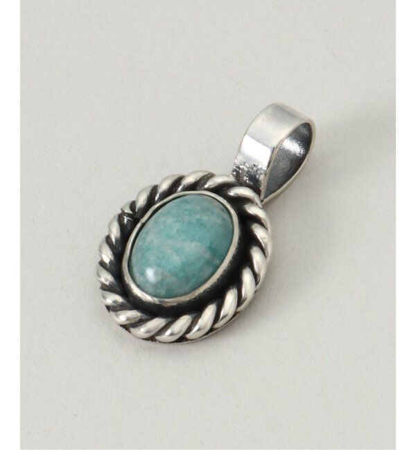 IENA「ERICKA NICOLAS BEGAY/エリッカ ニコラス ビゲイ Head mini ペンダントトップ TP-1」|その他|ブルー