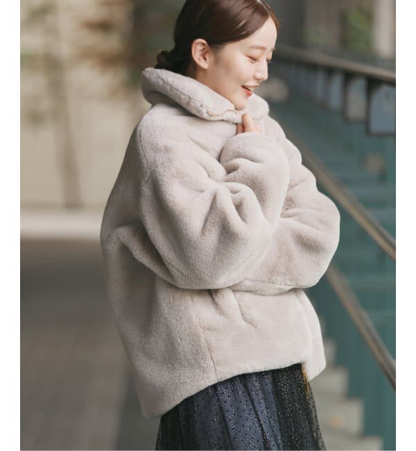 追加》TATRAS/タトラス BARBRA バルブラ ファーブルゾン（IENA