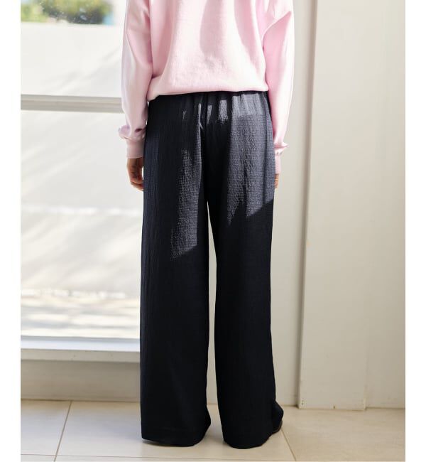 IENA「《予約》アンティークサテン イージーパンツ」|その他|