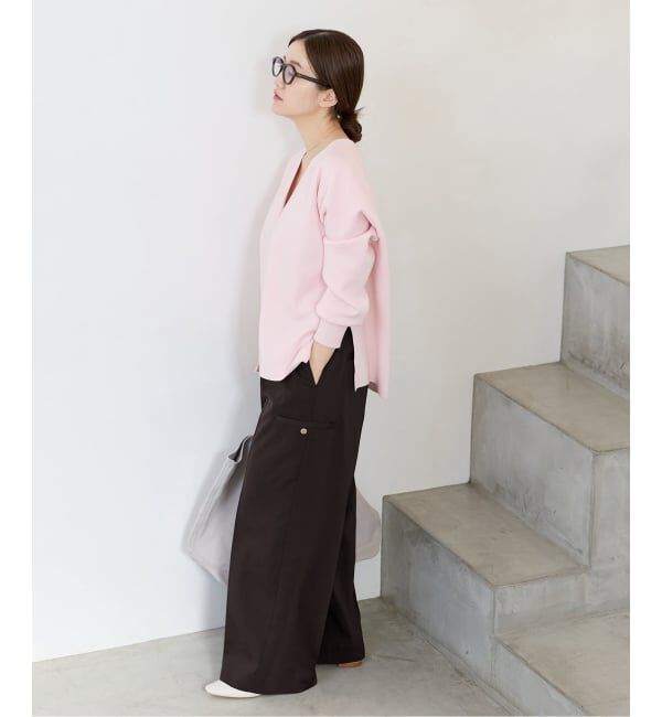 IENA「《予約》ハイツイストツイルスラックス」|スラックス|