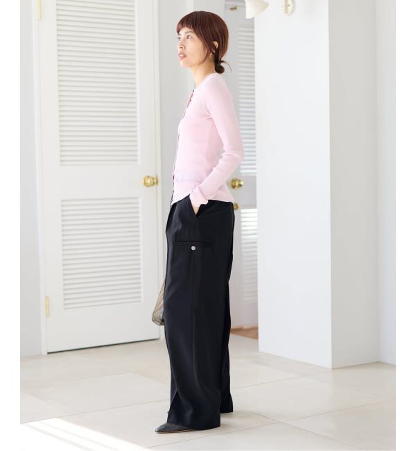 IENA「《予約》ハイツイストツイルスラックス」|スラックス|