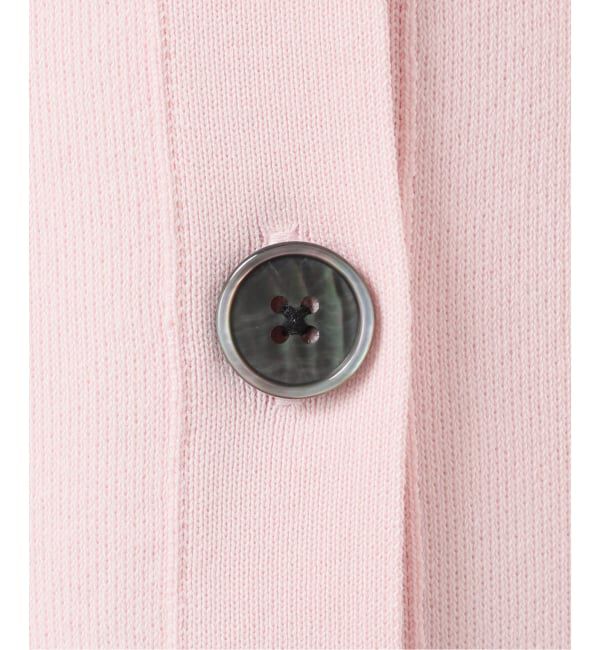 IENA「《追加予約》ファインコットンスムースVネックカーディガン」|カーディガン|