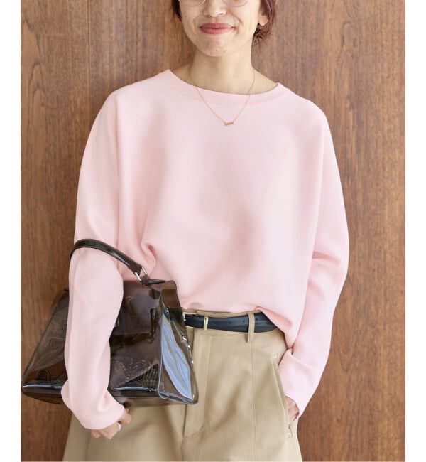 IENA「《追加予約》ファインコットンスムースプルオーバー」|ニット・セーター|