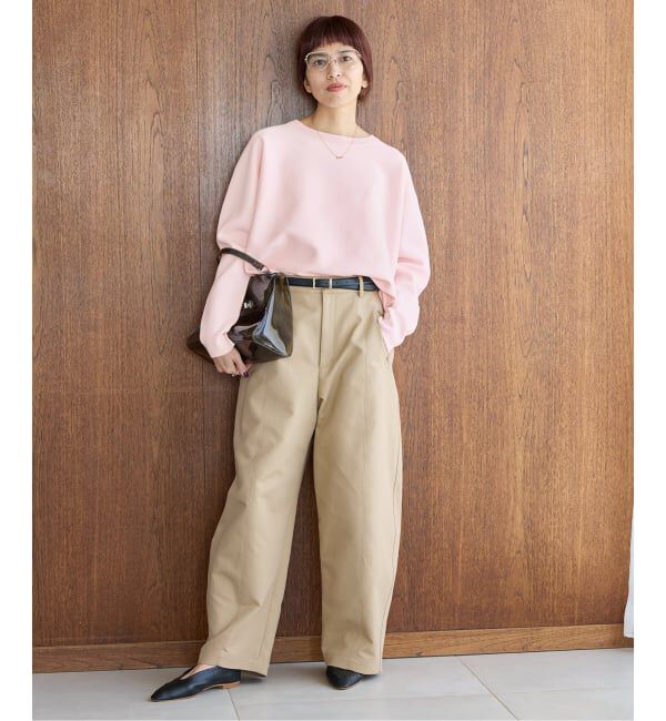 IENA「《追加予約》ファインコットンスムースプルオーバー」|ニット・セーター|